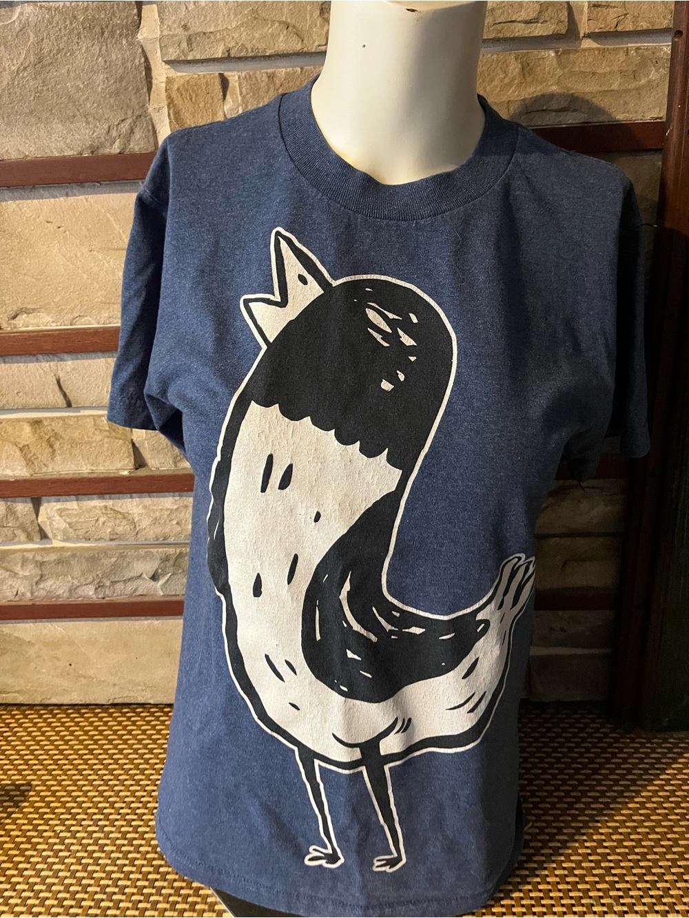 The Wonder Years TWY Pop Punk Bird Blue Shirt Size Small